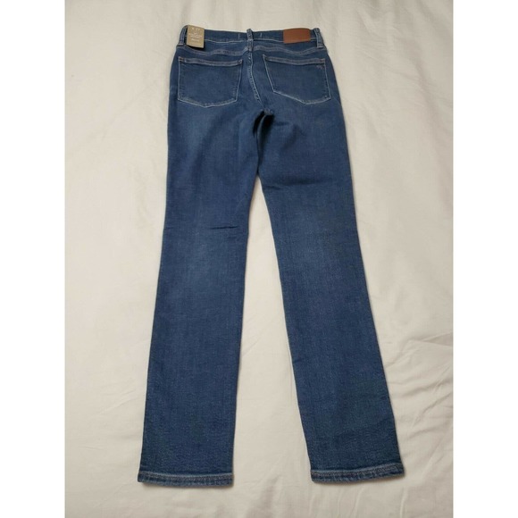 Madewell Women's 10" High-Rise Skinny Jeans in Wendover Wash Size 27 MA616 - Picture 5 of 12